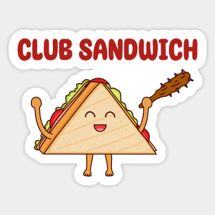 Club Sandwich Sticker